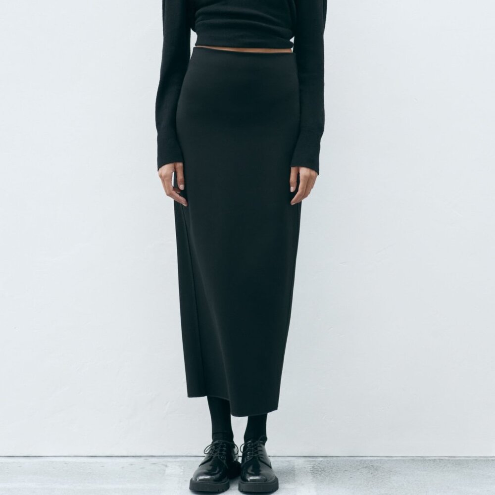 FITTED MIDI SKIRT ZW COLLECTION